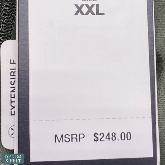 NEW RLX Ralph Lauren Green Lightweight Stretch Windbreaker Jacket Men’s XXL - Picture 13 of 13